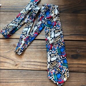 Vintage cartoonist Andy Donato “cough please” Medical Themed Tie